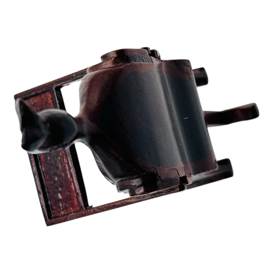 Dollhouse Miniature OOAK Hand Made Mahogany Kangaroo High Chair 1:12 RARE - Image 4 of 4