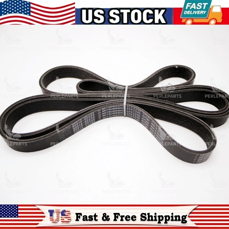 Fit OEM 90916-02586 CORREA DE TRANSMISIÓN SERPENTINA 2001-2006 LS430 90916-02586 Foto 4 de 4