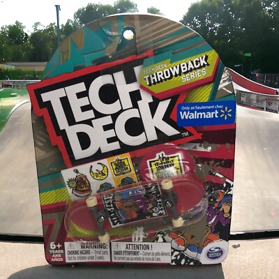 Tech Deck New Deal ULTRA RARE Throwback Series Walmart Exclusive Fingerboard