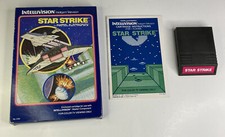 Vintage 1981 Intellivision by Mattel  Star Strike   5161 Video Game w/ Manual