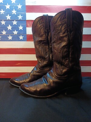 Lucchese 2000 Dark Brown Western T3095R4 Cowboy Boots Men\'s Size 10 Lucchese 2000-Men main image 4