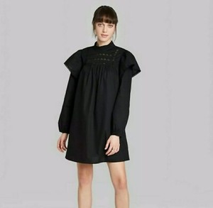 wild fable black dress