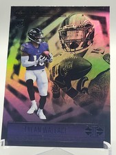 2021 PANINI ILLUSIONS TYLAN WALLACE BASE ROOKIE FOOTBALL CARD RAVENS NFL topps