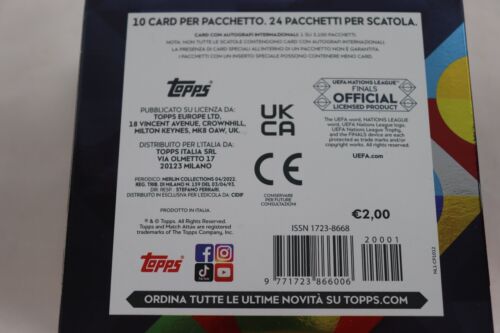 Road Nations League Finals 2023 Match Attax 101 Box 20 Bustine edizione Italiana - Imagen 15 de 18
