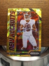 Bryce Young 2023 Prizm Draft Picks New Recruits Gold Ice