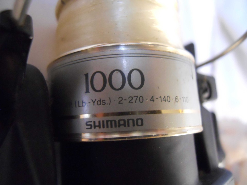 Moulinet De Pêche SHIMANO TX 1000 Quickfire II - Vintage Eau Douce