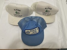 VINTAGE Trucker hat Lot Snapback Made in the USA