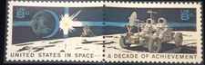 First Day Issue, Decade of Space Achievement, Lot of 3
