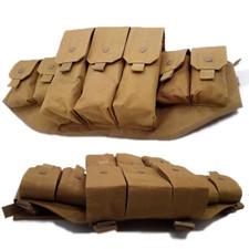 ChinaArmy Type 56 Chest Rig Ammo Pouch Mag Bag Holder Six Mag Pouches Camo Khaki