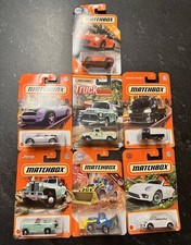 Lot Of 7 Brand New Mattel Matchbox Cars Trucks Equipment 2019 To 2021