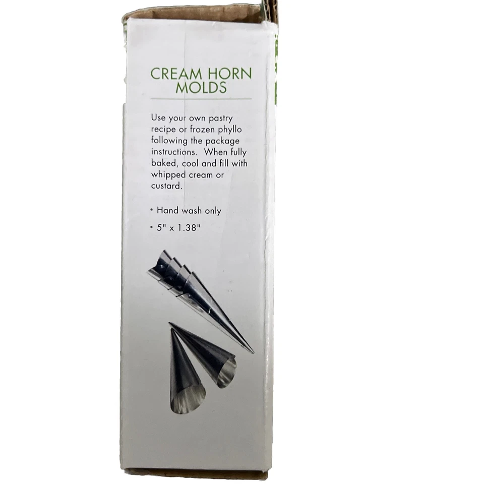 CREAM HORN MOLDS from Fox Run, Pack of 6 - Image 3 of 3