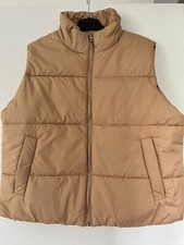 Doudoune sans manche neuve Camaieu Beige