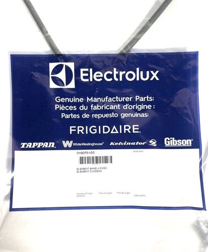 HORNO HORNEAR ELEMENTO DE REEMPLAZO FRIGORÍFICO 316075103 ELECTROLUX - Imagen 2 de 2