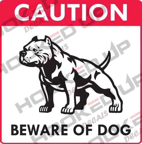 Beware of Dog Aluminum Sign 10.25"x10.25" - CHOOSE YOUR DESIGN - Picture 6 of 18