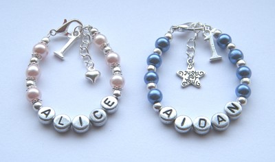 baby 1st birthday bracelet