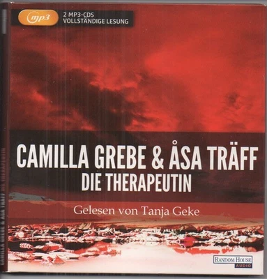 Camilla Grebe & Asa Träff - Die Therapeutin (Hörbuch gel. von Tanja Geke; 2 mp3 - Bild 1 von 3