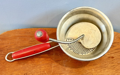 Vintage Foley Farmhouse Kitchen 1940's-50's Food Mill Ricer Masher