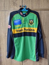 Northampton Saints RFC Kooga Rugby Shirt Home 2005/2006 Jersey Men Size L