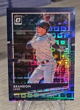 Brandon Lowe 2020 Donruss Optic Pandora Blue /99 #167 Tampa Bay Rays/Pirates