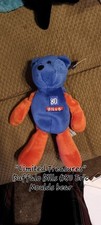 Eric Moulds Buffalo Bills Plush Bear 1999 Limited Treasures 80