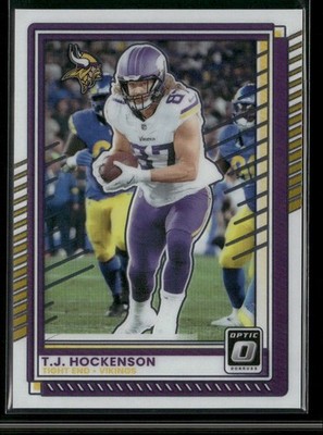 T.J. Hockenson 2025 Donruss Optic Football #145