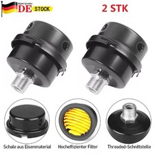 2-Luftfilter Schalldämpfer Geräuschfilter Gewinde Für Luftkompressor 16mm