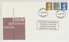 GB FIRST DAY COVER NEW DEFINITIVE VALUES 1979