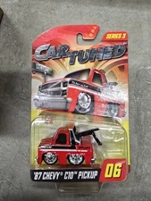 2025 MGA Entertainment Car Tuned Series 3 City Tow '87 Chevy C10 Red #06