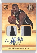 2014 Panini Gold Standard Rookie Jersey Prime 2/25 Cory Jefferson #249 Auto 0q0
