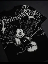 Civil Regime x Disney Mickey 199x Black American classic size 2XL Sold out Rare