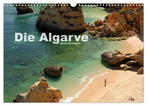 "Calendar 2027 · US Version · The Algarve (Wall Calendar 2027 17\" × 12\" Landscape"-image
