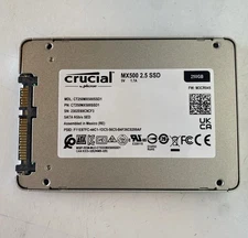 Crucial MX500 CT250MX500SSD1 250GB SATA III 2.5” SSD 99% or 100% Health Grade A