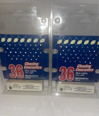LEMAX VILLAGE ACCESSORY ''CHASING MINI LIGHTS'' #54386 LOT OF 2 BRAND NEW