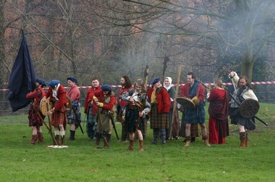 Foto 12x8 Bonny Prinz Charlie Reenactment Derby\/SK3535 Bonnie Prince C c2004