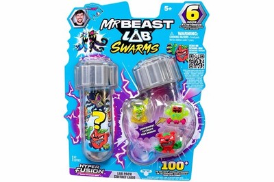 Mr Beast Lab Swarms Hyper Fusion Micro Beasts Set New Sealed