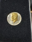 DANBURY MINT KENNEDY HALF DOLLAR  1974D  24KT GOLD & 0.999 SILVER. FREE SHIIPING