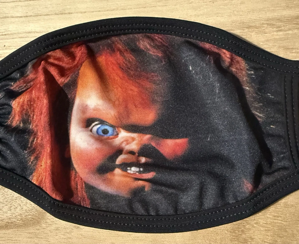 Adult Face Mask "Chucky"  Reusable- A0178 - Image 2 of 4
