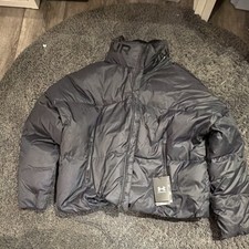 Under Armour UA CGI Down Puffer Jacket Quilted Black Size women L MSRP $290.00