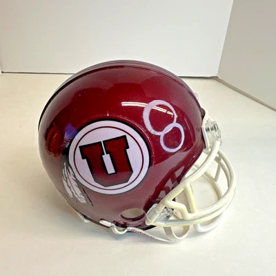 Utah Utes Riddell Mini Football Helmet NCAA Red - Image 1 of 4