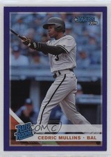 2019 Panini Donruss Rated Rookie Holo Purple Cedric Mullins #31 07rd