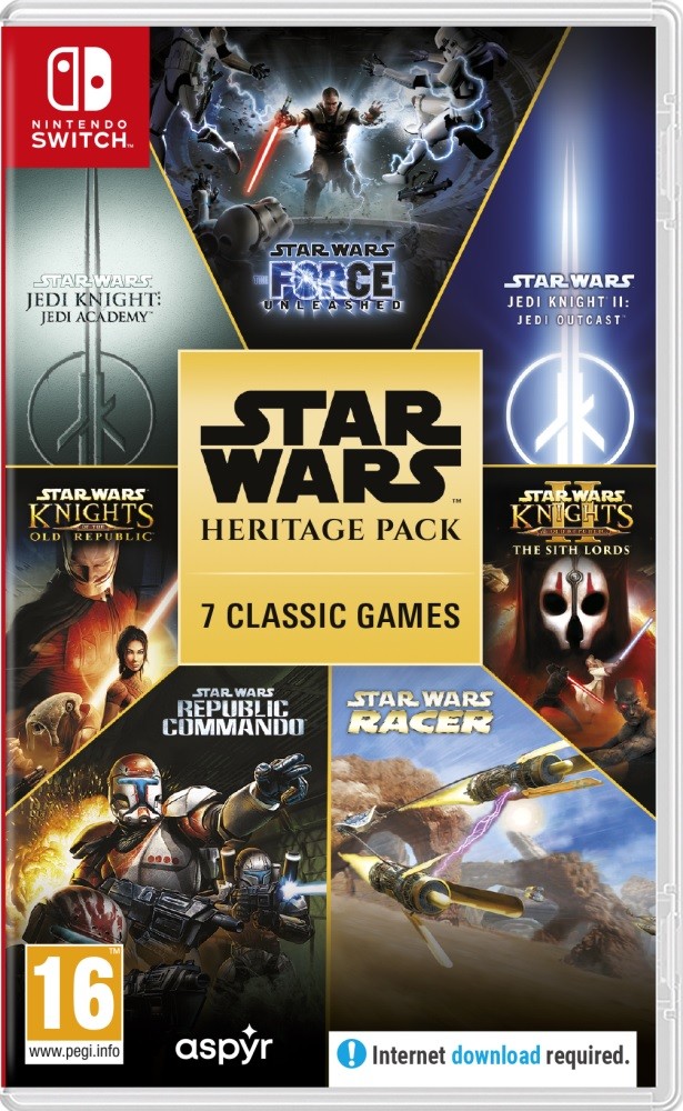 Star Wars Heritage Pack Nintendo Switch New UK