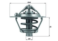 Mahle Thermostat, KüHlmittel FüR Ford Mazda Volvo