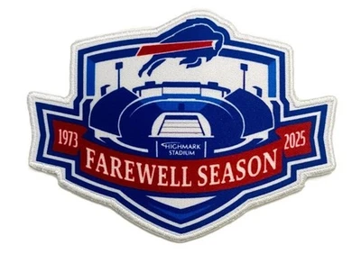 Buffalo Bills Stadium Farewell Patch The Correct Patch Second Version - Image 1 of 2