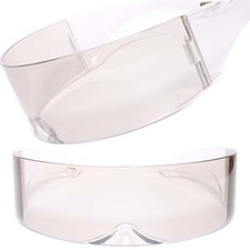 Futuristic Party Novelty 80s Costume Sci-Fi Anime Alien Cosplay Clear Sunglasses