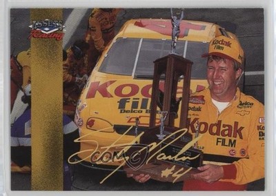 1995 Classic Assets Racing Gold Facsimile Signature Sterling Marlin #34 0q3