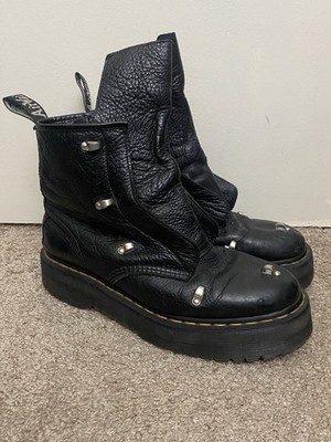 Rick Owens X Dr Martens 1460 Jumbo Pentagram Lace Quad Sole