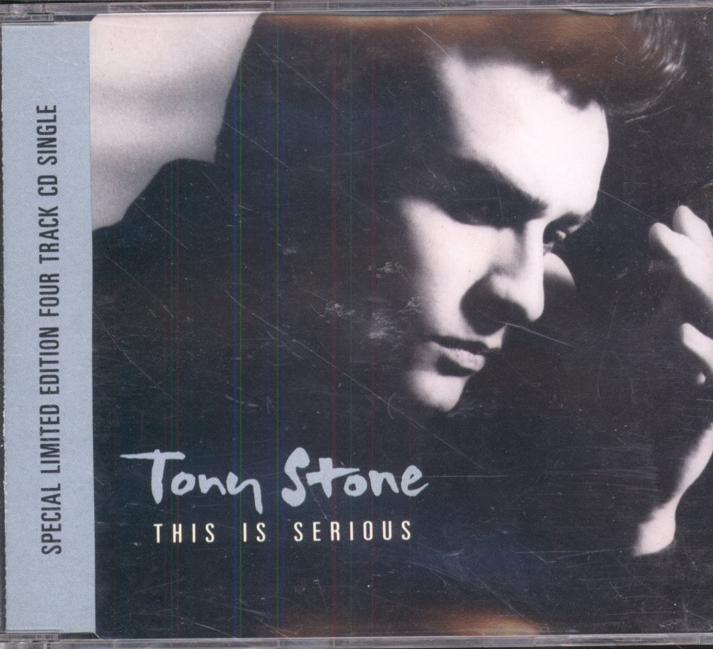 Tony Stone This Is Serious CD UK Chrysalis 1988 limited edition CD single