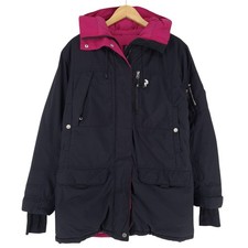 Peak Performance Doudoune Femme Imperméable Parka Longue Capuche Taille S