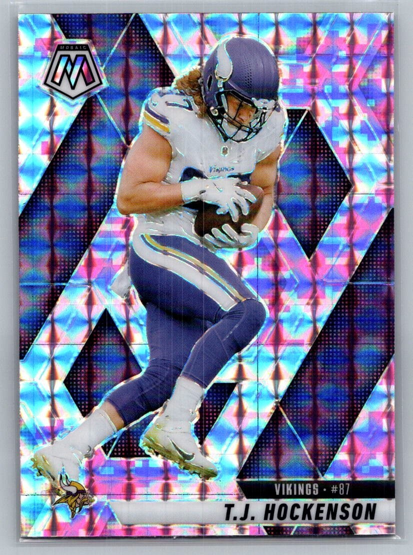 2025 PANINI MOSAIC MINNESOTA VIKINGS T.J. HOCKENSON #117
