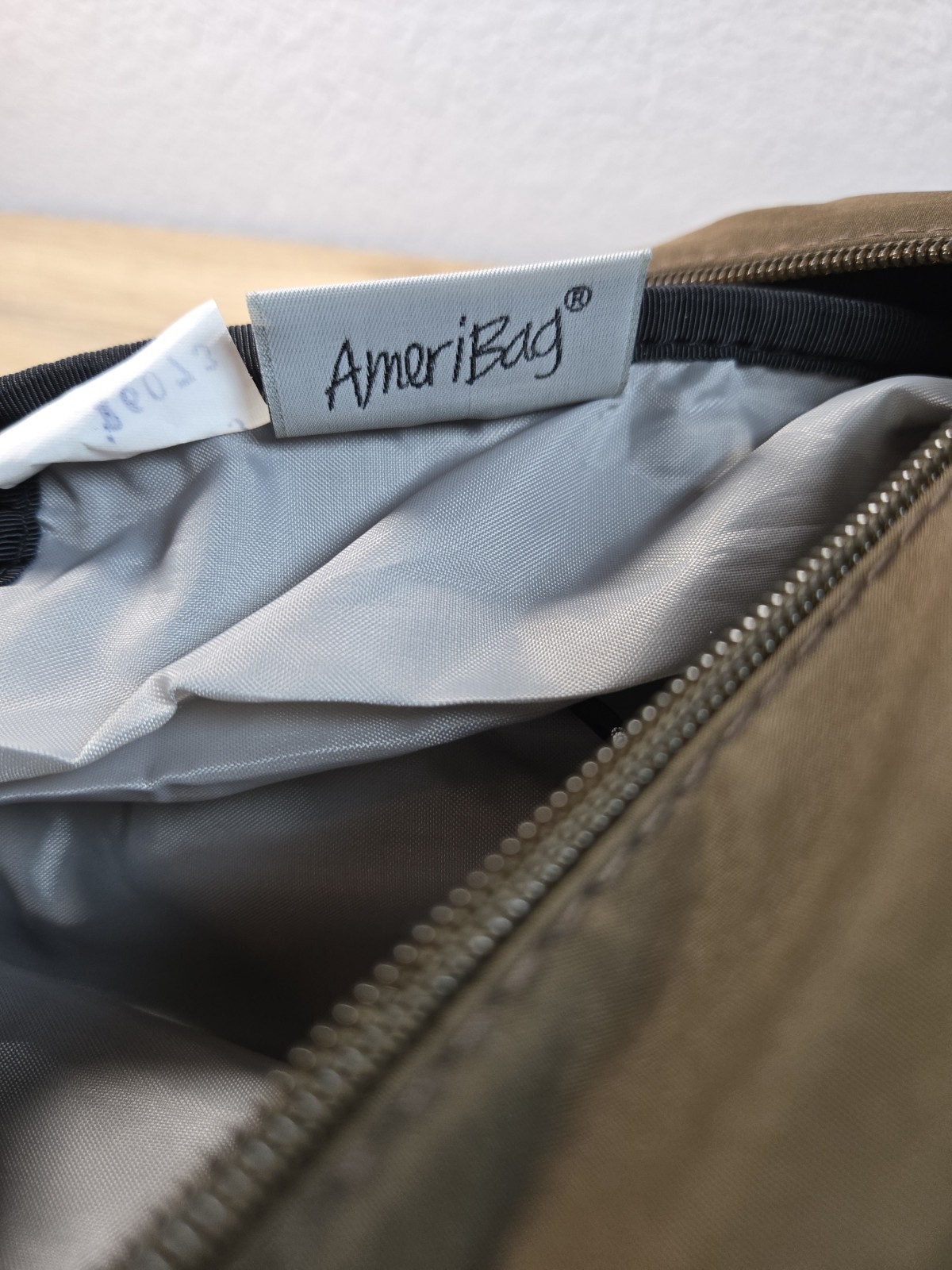 Ameri-Bag Healthy Back Bag Sling Bag Nylon. Brown… - image 8